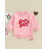 (6-12 Months, Pink) Βρεφικό Ροζ Φόρεμα Κεντημένο, Casual 2