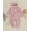 (3-6 Months, Lotus Color) Βρεφική Ολόσωμη Φόρμα με Βολάν 2