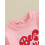 (6-12 Months, Pink) Βρεφικό Ροζ Φόρεμα Κεντημένο, Casual 5