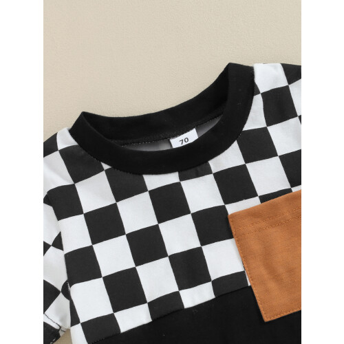 (0-6 Months, Black) Καλοκαιρινά ρούχα για 2 τεμάχια 2