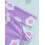 (12-18 Months, Purple) Μαγιό μωρού με και βολάν. 5