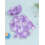 (12-18 Months, Purple) Μαγιό μωρού με και βολάν. 2
