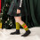 (1-3 Years, Multicolor) Chaussettes de Noël la marche. 4