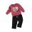 (6-12 Months, Red) Ensemble 2 pièces pour l'automne. 1