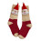 (3-5 Years, Red) Chaussettes de Noël la marche. 2