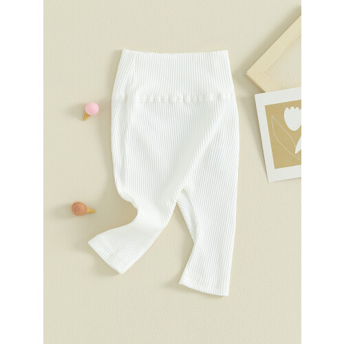 (12-18 Months, White) Παντελόνι νήπια, ελαστικό, για βρέφη 2