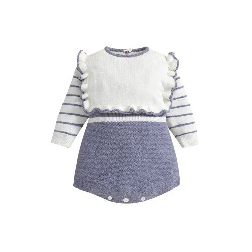 (18-24 Months, Dark Grey) Μωρό κορίτσια πλεκτό χαριτωμένα ρούχα