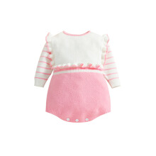 (12-18 Months, Pink) Μωρό κορίτσια πλεκτό χαριτωμένα ρούχα