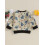(3-6 Months, Multicolor) Sudadera de bebé para niños. 3