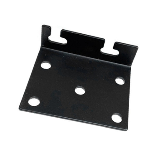 Conjunto de Estrutura de Cama de 4 Peças, Suporte de Slot de Gancho Duplo, 3,5 Polegadas X 3 Polegadas, Trilho de Cama de Metal, Placa de Gancho, 1