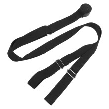 Flexibler Türbein-Dehner für Ballett- und Turntraining, Schwarz, Material