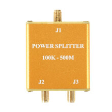 Filtro Duplex 100K-500MHz Power Splitter Combinatore/Splitter 50Ω Scheda Principale con Alloggiamento In Alluminio Filtro