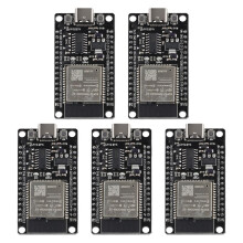 5 ST ESP32 WROOM-32 Utvecklingskort Typ-C CH340C Ultralåg Strömförbrukning Dual Core Trådlös Modul