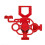 Volante per  One /Ones/ OneX Elite Controller per Giochi di Corse Volante Accessori per Controller Rosso 1