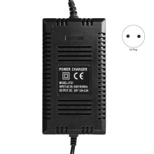 Chargeur Intelligent 24 V pour Batterie au Plomb AGM Gel 12 Ah 14 Ah Adaptateur de Charge pour Scooter Électrique 1,6 A-2,0 A 3 Broches XLR EU PLUG