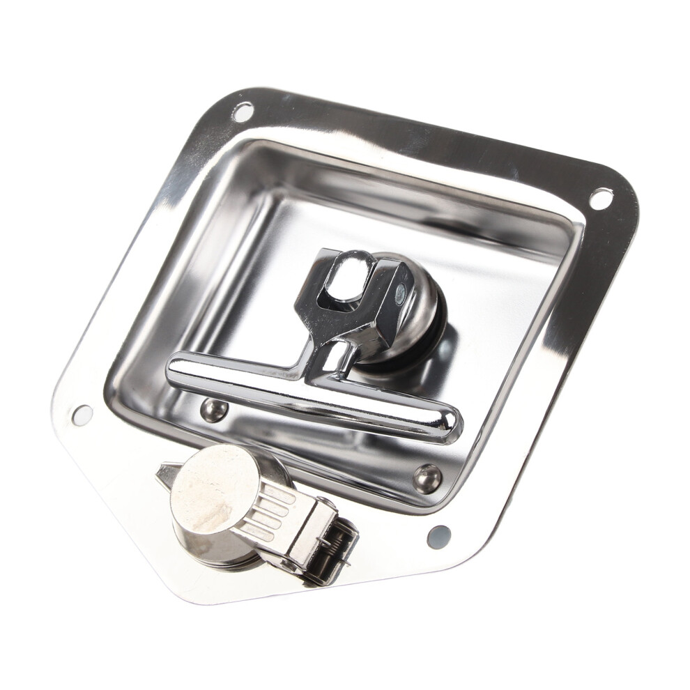 Heavy Duty Foldable Stainless Steel Latch For Trailer And Rv Doors 9341375903062