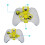 Volante per  One /Ones/ OneX Elite Controller per Giochi di Corse Volante Accessori per Controller Rosso 2