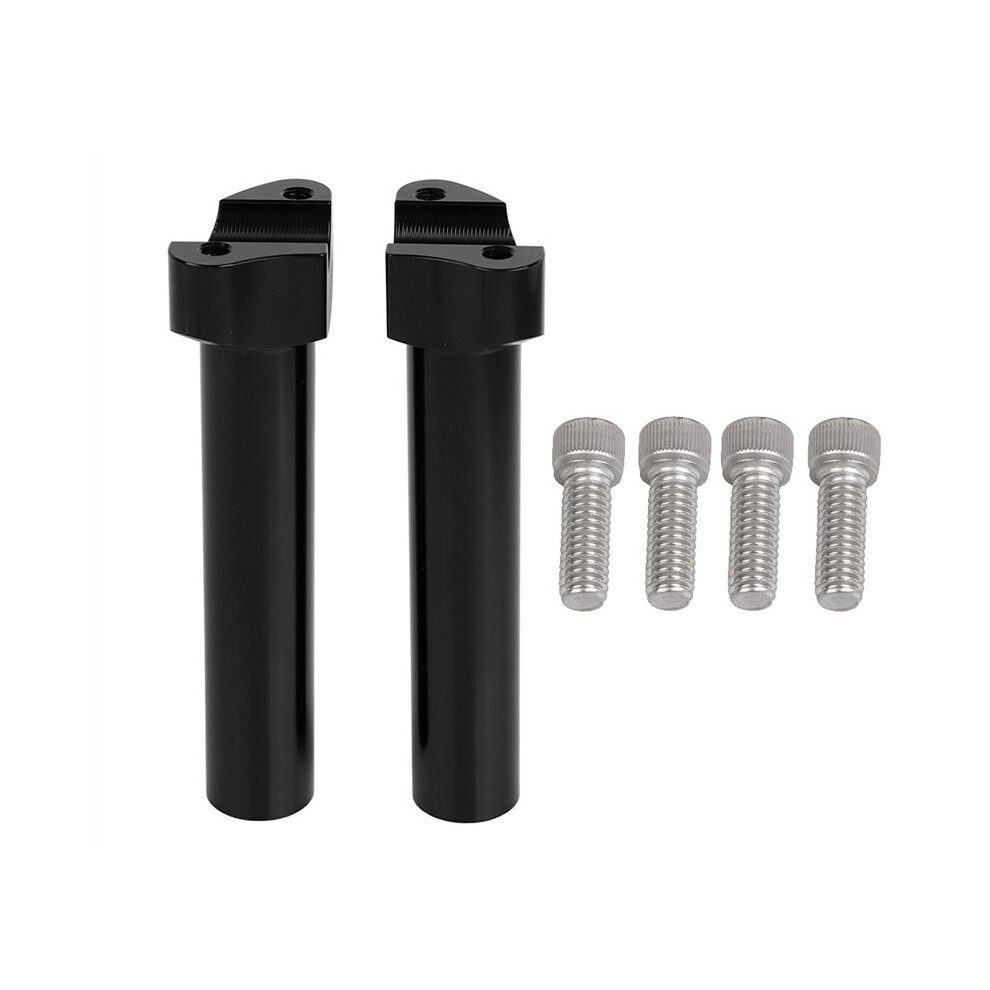 Cnc 6.5Inch Tall Handlebar Risers For Most Dyna Models With 1Inch (At The Center) Handlebars Aluminum Bar 6034187800799