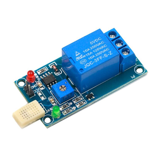 Vochtigheidsschakelaarmodule HR202 Vochtigheidsschakelaarrelaismodule Vochtigheidssensorcontroller DC5V Draagbare Module