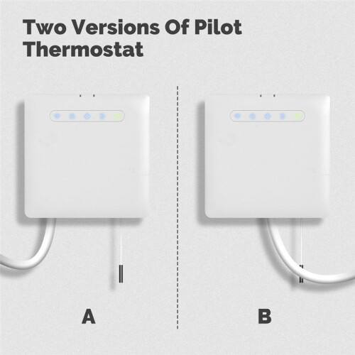 ZIGBEE Pilote Temperature Control Graffiti  Heater Thermostat APP Remote Timing for Ecowatt  Saving Heater 2