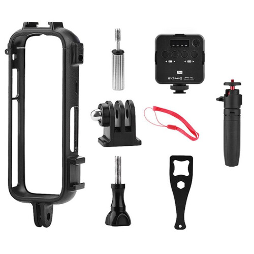 Accessories for  X4 Selfie Stick Protective Border Frame Fill Light Tripod Prevent Drop and Reduce Shock