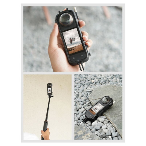 Accessories for  X4 Selfie Stick Protective Border Frame Fill Light Tripod Prevent Drop and Reduce Shock 1