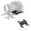 Camera Mounting Plate Pro DSLR Shoulder Mount Support Rig Tripod Mount Plate with Lens Support 15mm Rods(B) 2