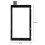 Touchscreenglas Digitizer voor NS -Gameconsole Vervang Touchscreen-Touchpad voor NS 7