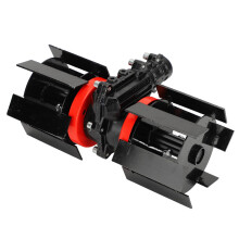 26mm Garden Tiller Attachment and 9 Tooth Lawn Mower Weeding Wheel for Soil Loosening