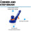 Pool Cleaning Brush with 45 Angled Head for HardtoReach Corners, Steps and Tiles, Durable PC Material 3