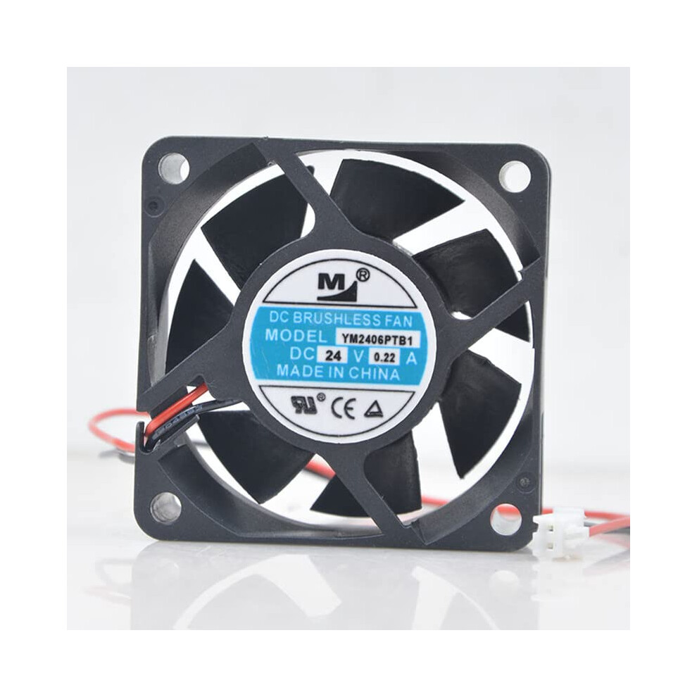 24V 0.18A 60X60x25mm 6025 Converter Power Supply Cooling Fan 9187378466322
