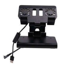 6 In1 Fans Docking Station for 2 100W Adjustable Stand -Compatible 4K Multi Port Dock for Ally/
