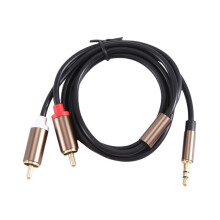 Rca Kabel Hifi Stereo 3,5Mm Bis 2Rca Audio Kabel Aux Rca Buchse 3,5 Y Splitter für VerstäRker Audio Auto Aux Mobil Handy