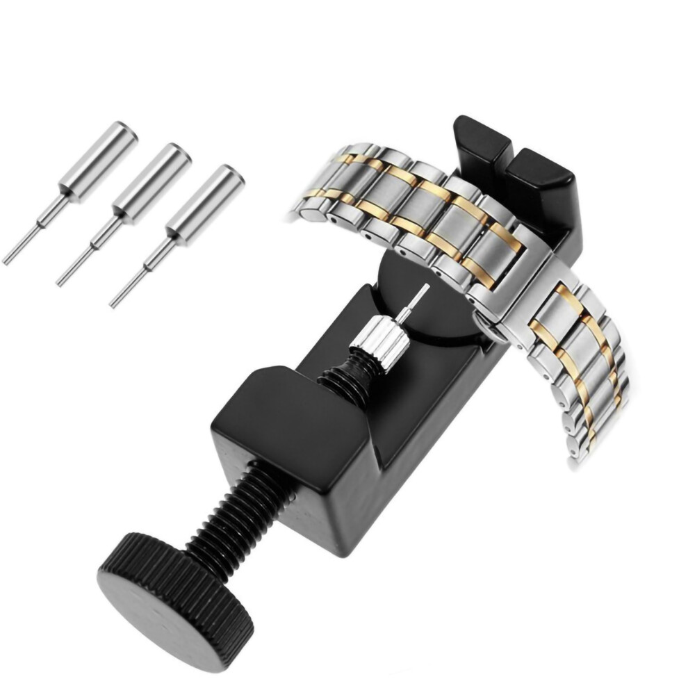 Alloy Steel Watchband Link Remover Tool For Repair Adjustment Black 2068 3671375904469