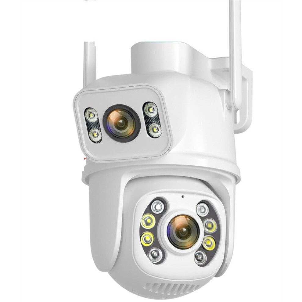 Outdoor Ptz Security Camera 4Mp Dual Lens With Ai Human Detection, Night Vision And Twoway Audio 9347817677768