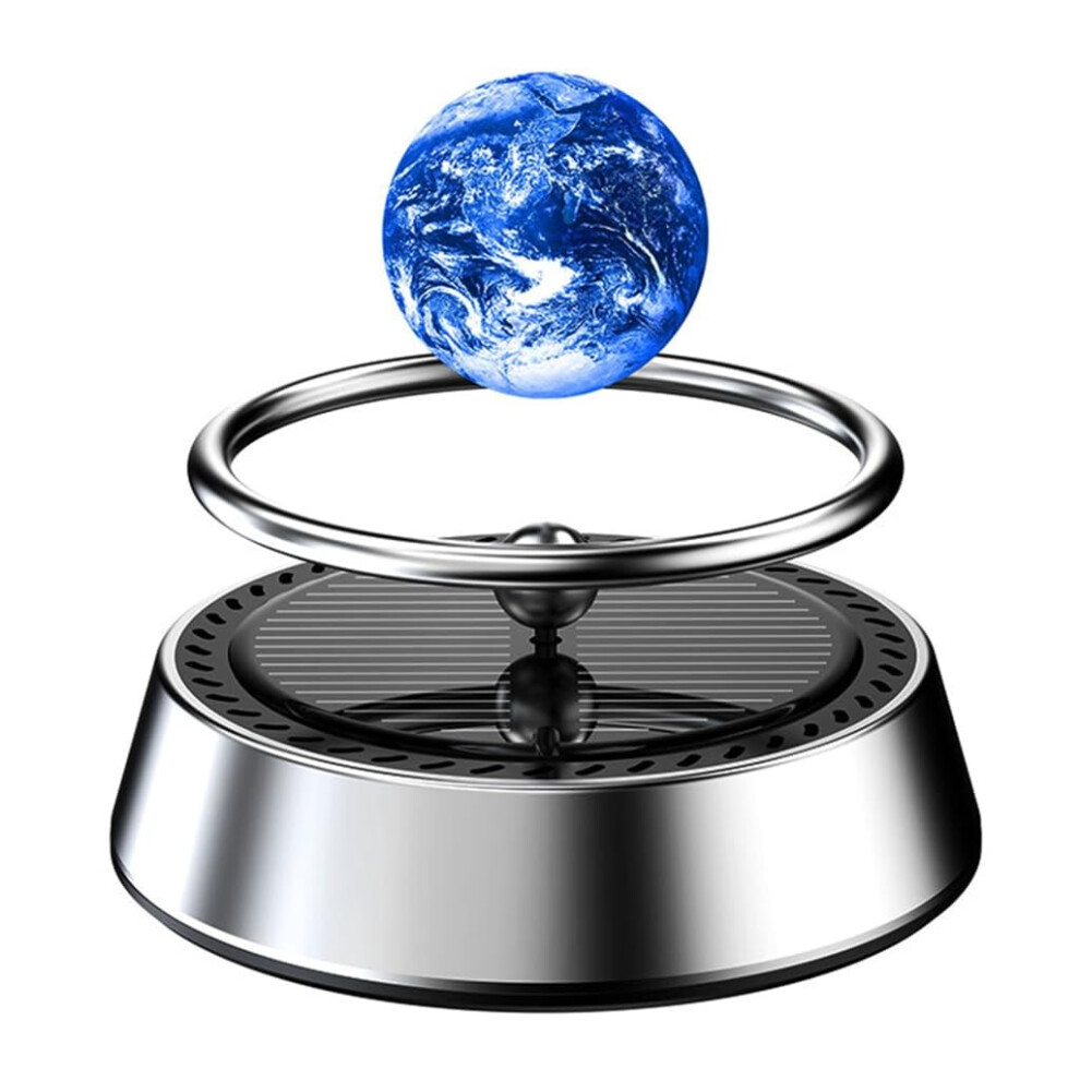 Solar Powered Rotating Car Air Freshener And Essential Oil Diffuser With Longlasting Aroma 9187378466919