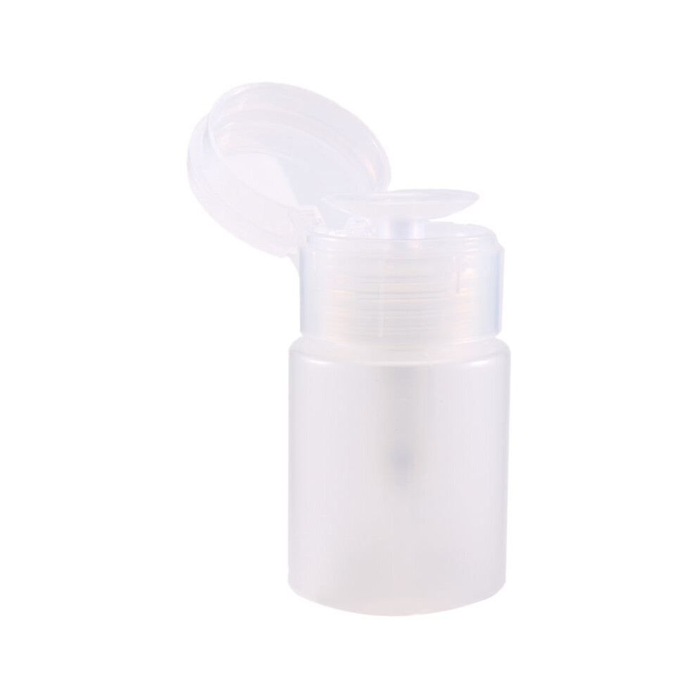 70ml Nail Art Makeup Polish Plastic Pump Dispenser Bottle Remover