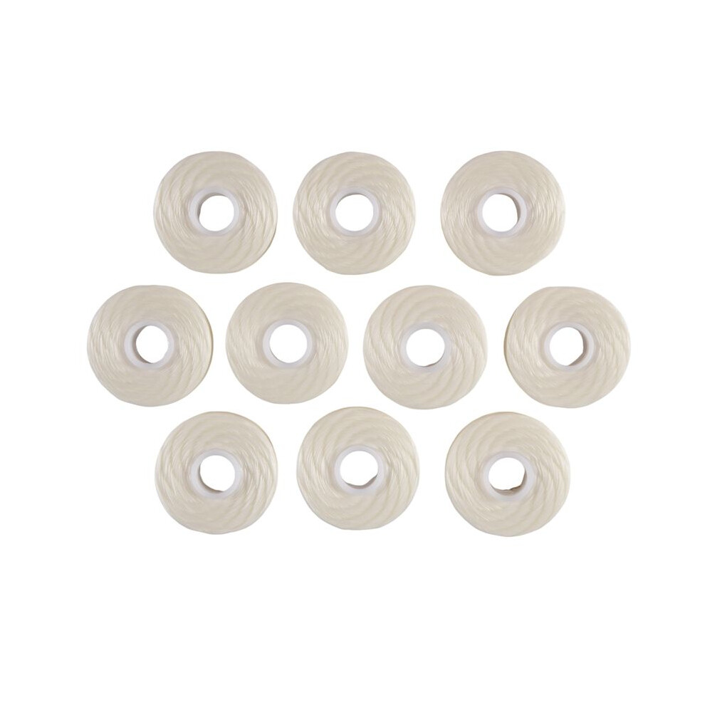 Dental Floss Dental Floss Roll- 10Rolls Europe Quality Dental Flosser Built-In Spool Wax Mint Flavored Replacement Flat Wire Dental Floss - Dental