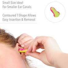 100 Paires de Bouchons D'Oreilles InsonoriséS éPonge Anti-Bruit Bouchons D'Oreille de Protection Travail éTude Sommeil Bouchons