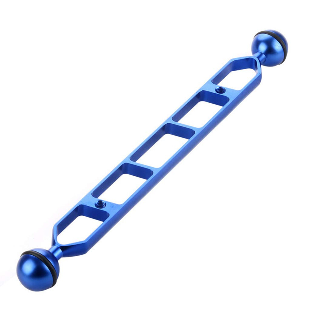 Diving Dual Ball Arm Joint Aluminum Alloy For Underwater Photography, 279.4Mm, Camera Accessories Light/Blue 9382693314994