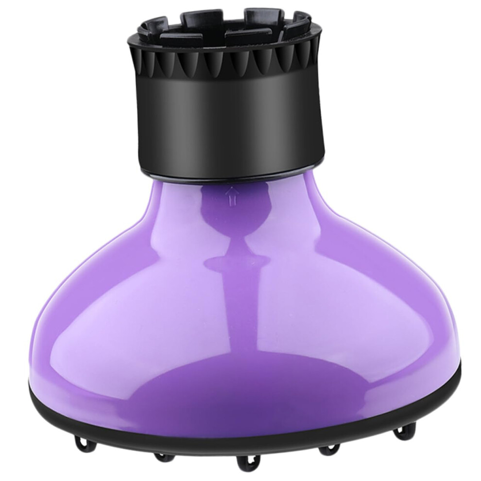 Hair Dryer Diffuser for Curly Hair,  Temp Resistant Blow Dryer Attachment with Even Airflow
