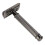 Grey Black Adjustable Double  Classic Safety   Shaving  with Base Cutter  Cover 7