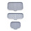 3PCS Countertop Dry Silicone Mat Drain Soap Pad Bathroom Soap Dish 1