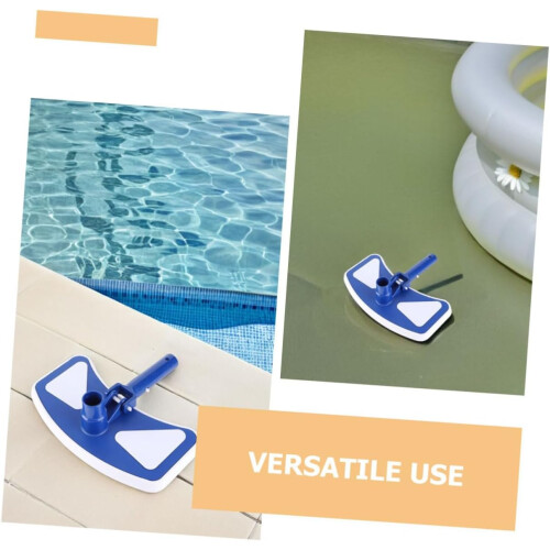Efficiency Curved Pool Vacuum Head Brush with Crescent Shape Design for Fine Particle Capture 1