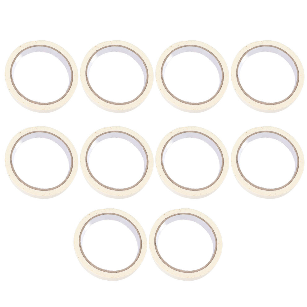 10 Rolls White Masking Tape 0.7In Wide Easy Tear For Painting Diy Crafts 7691375907440