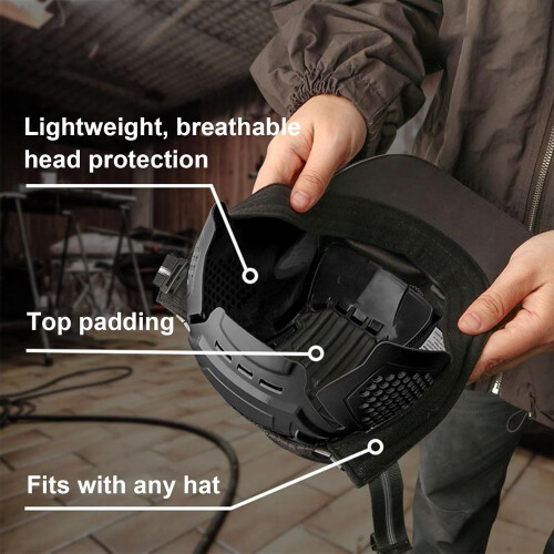 Bump Caps For Men, Breathable AntiCollision Hat Insert, Hard Cap Accessories For Training And Adjustable Size 2
