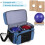 Bowling Ball Bag with Padded Holder for 2 Balls, Adjustable Shoulder Strap, Large Capacity, Durable Storage Solution 3
