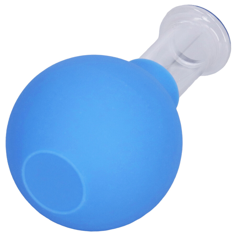 Facial Massage Cupping Blue No2 Silicone Vacuum Cups for Tender Skin