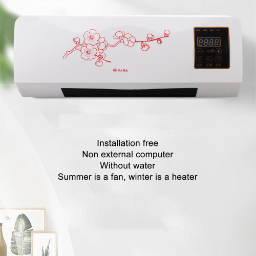Climatisateur et chauffage mural 2030g, télécommande, mini électrique, refroidissement 2