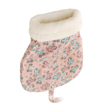 Lambswool Pet Sleep Bag Warm Comfortable Blanket for Puppies Cats Rabbits Outdoor Travel Bed Durable Soft Material